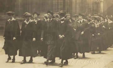 Degree students in 1920 - H Deneke memoir